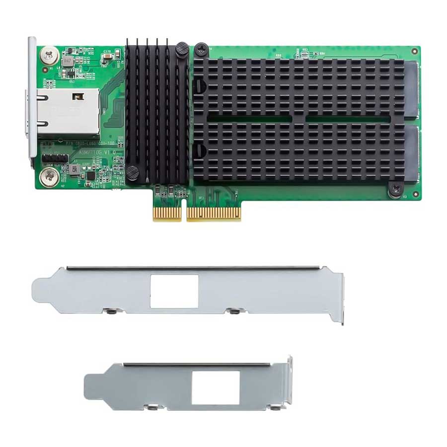 کارت شبکه گیگابیت PCIe ایسوستور مدل AS-T10G3