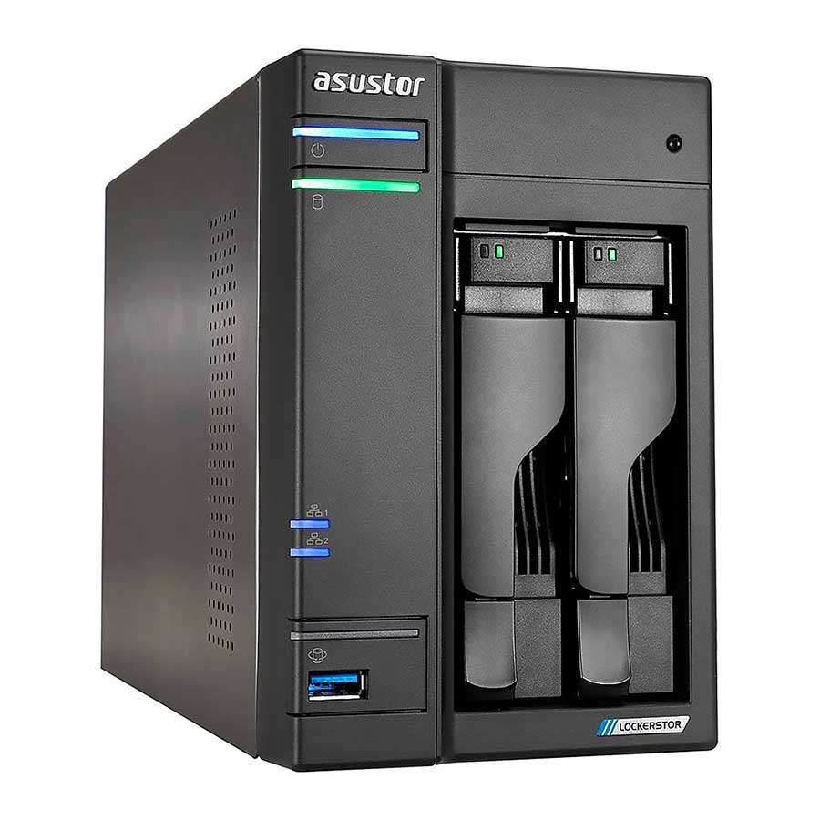 ذخيره ساز تحت شبکه ایسوستور مدل LOCKERSTOR 2 Gen2 AS6702T