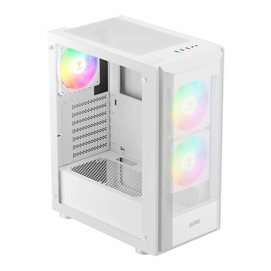 کیس کامپیوتر گیم دیاس مدل AURA GC6 White