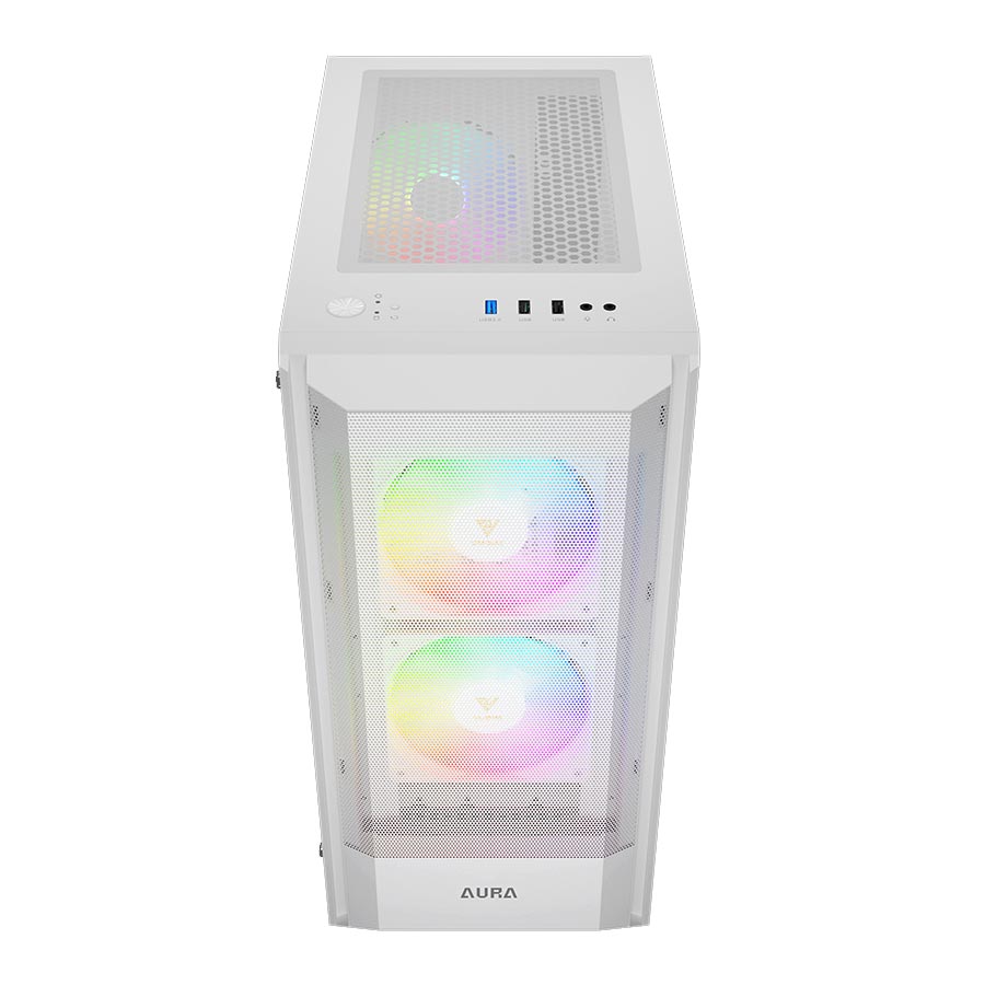 کیس کامپیوتر گیم دیاس مدل AURA GC6 White