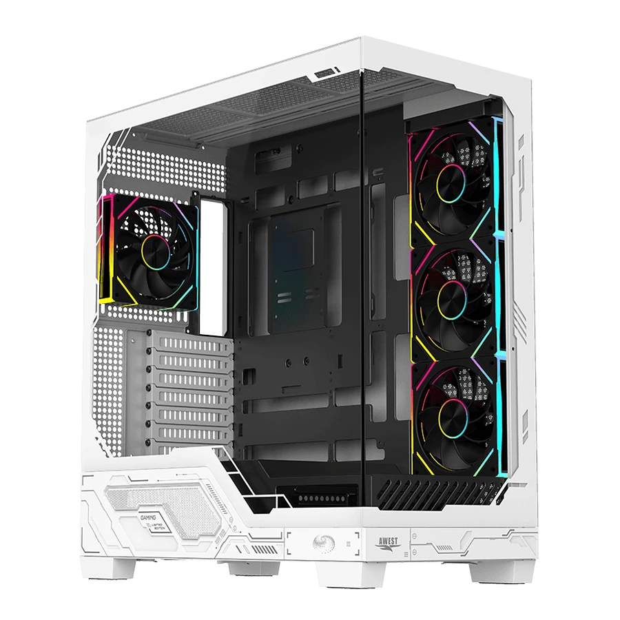 Awest AQ8-BW Mid-Tower Gaming Computer Case کیس کامپیوتر اوست