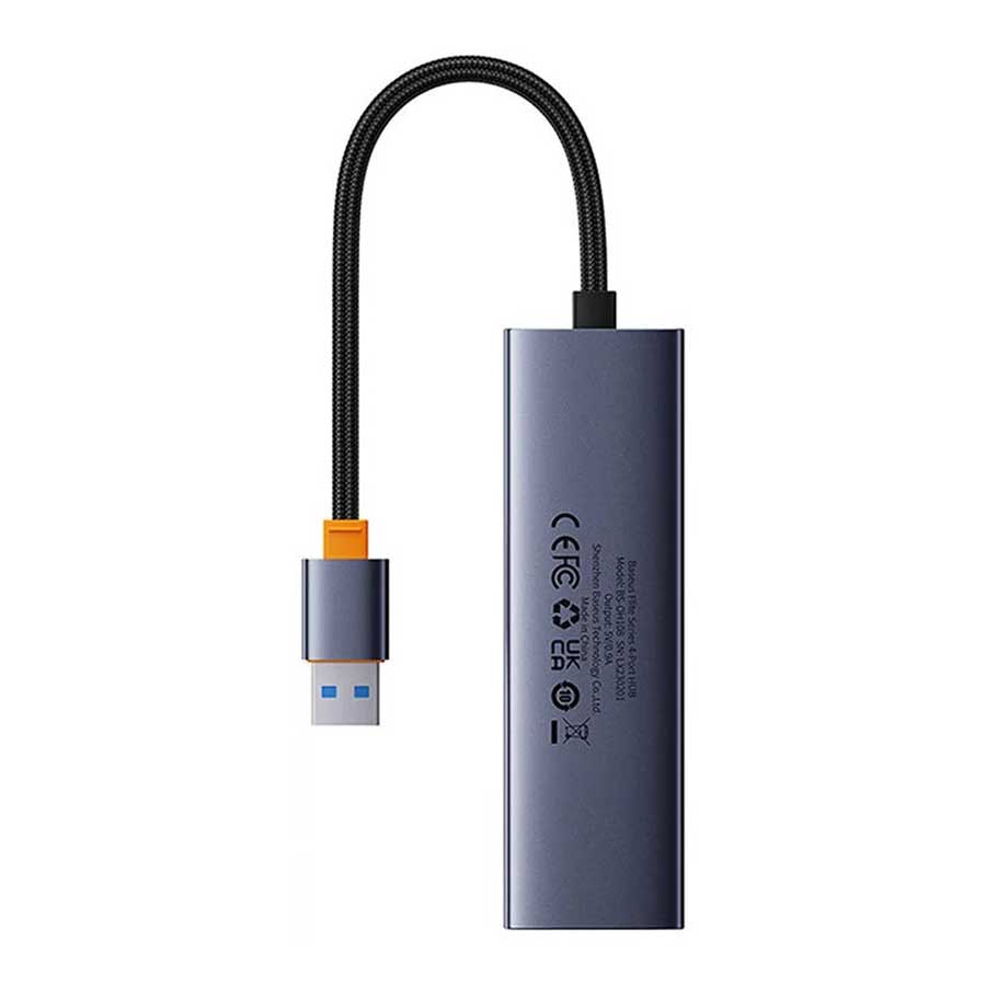 هاب USB 3.0 چهار پورت بیسوس مدل Flite B0005280A813-02