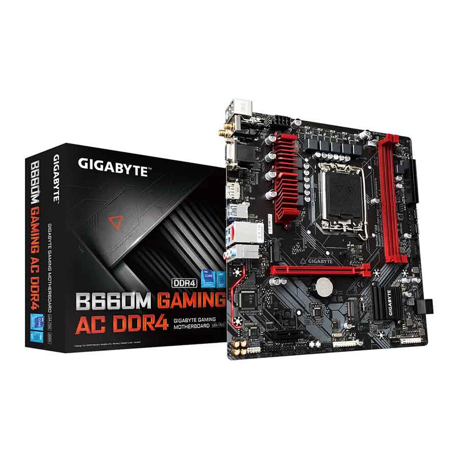 مادربرد گیگابایت مدل B660M GAMING AC DDR4