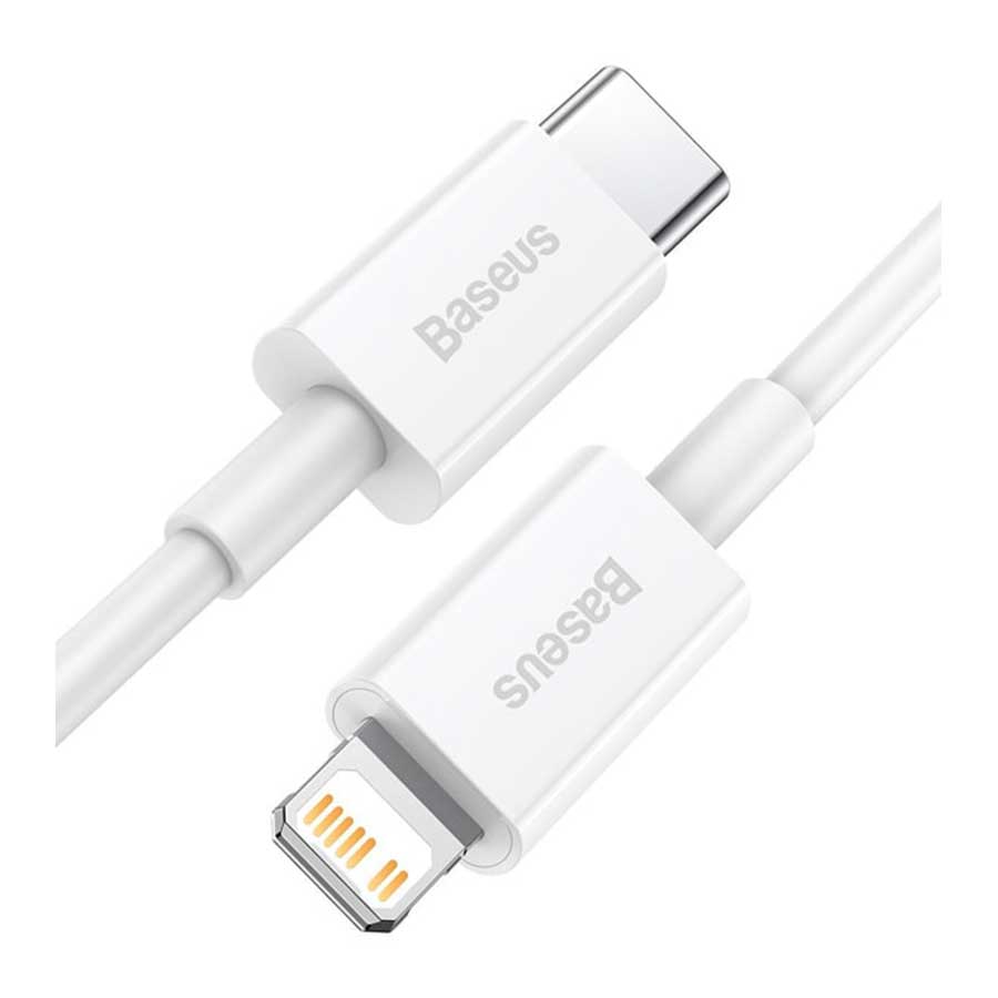 کابل تبدیل 0.25 متری USB-C به لایتنینگ بیسوس مدل Superior CATLYS-02