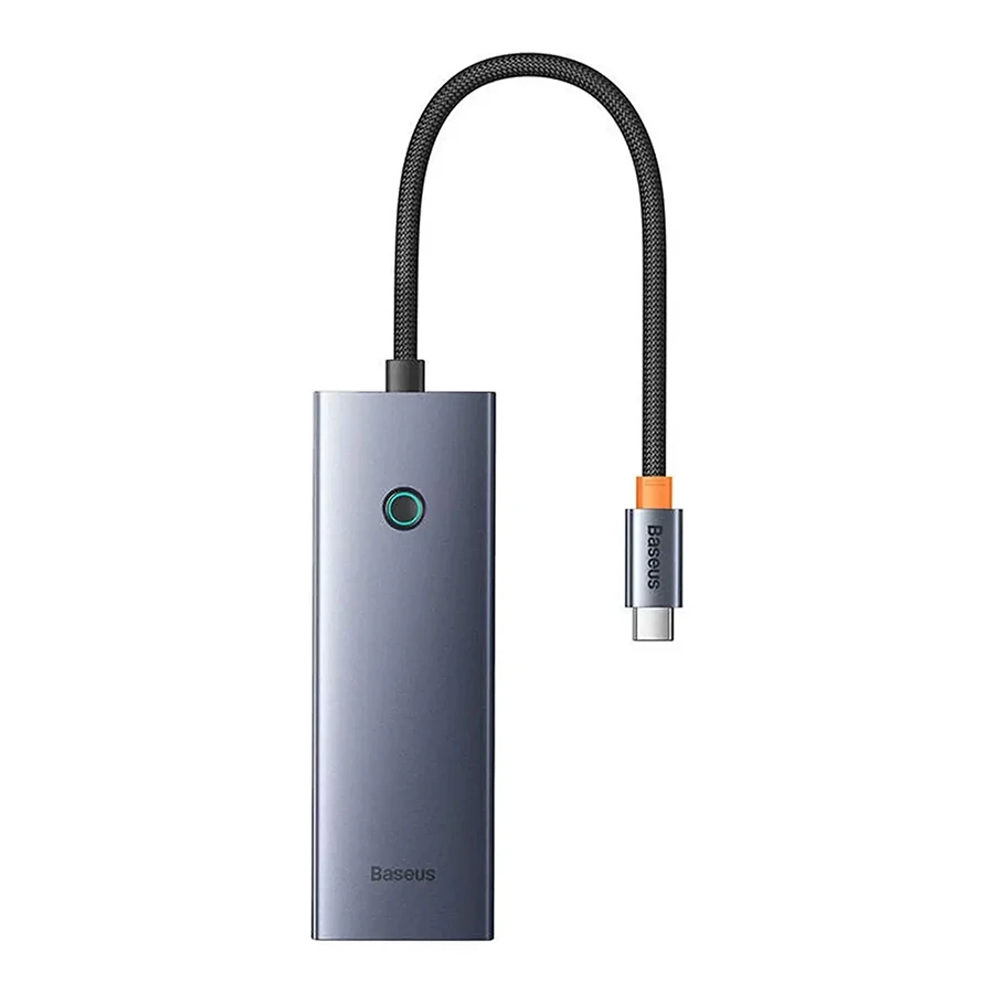 Baseus UltraJoy Series Lite OH108 B0005280B811 4-Port USB-C HUB هاب USB-C چهار پورت بیسوس