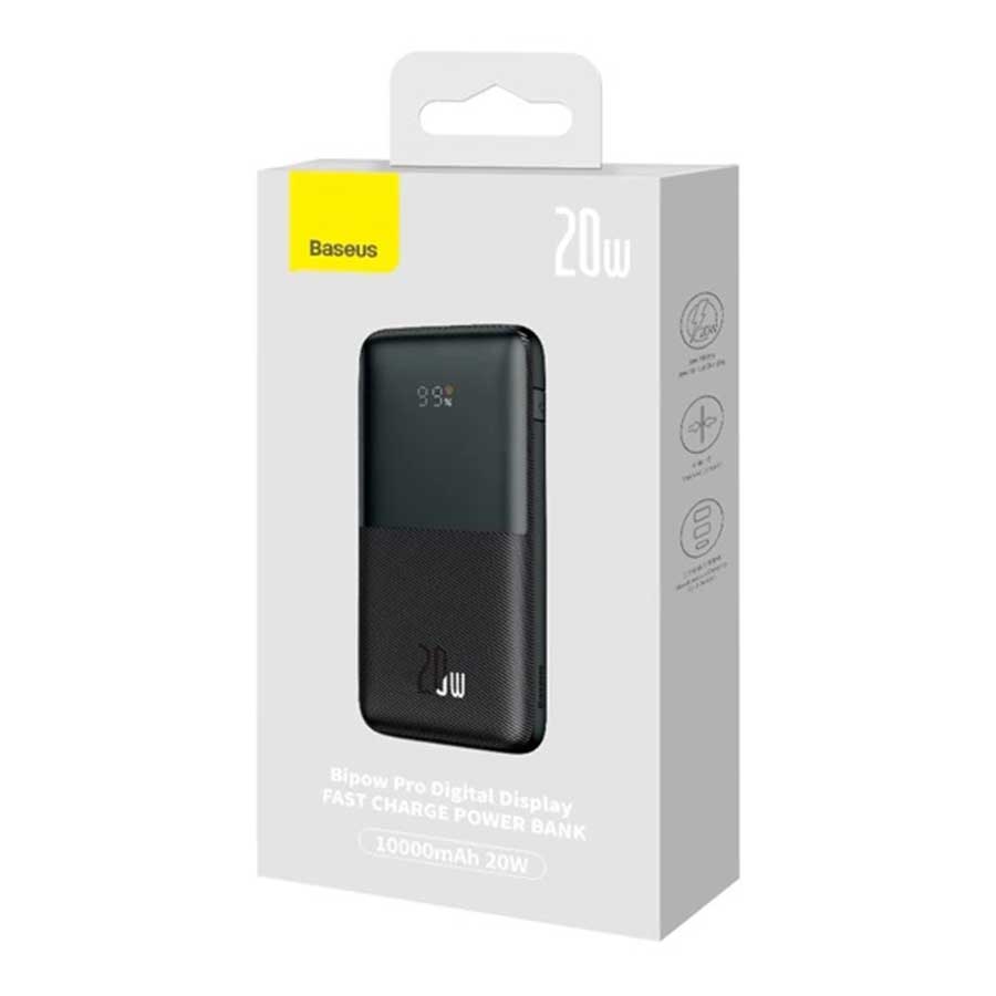 پاوربانک بیسوس مدل Bipow Pro PPBD040201 20W ظرفیت 10000mAh