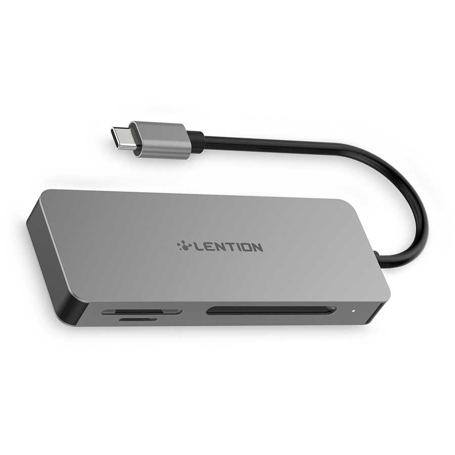 رم ریدر و کارت خوان USB-C لنشن مدل C12