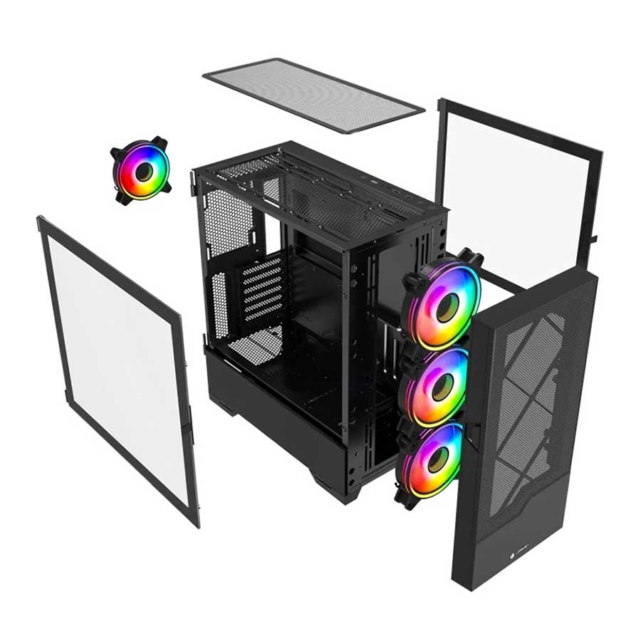 کیس کامپیوتر لاجی کی مدل C554B