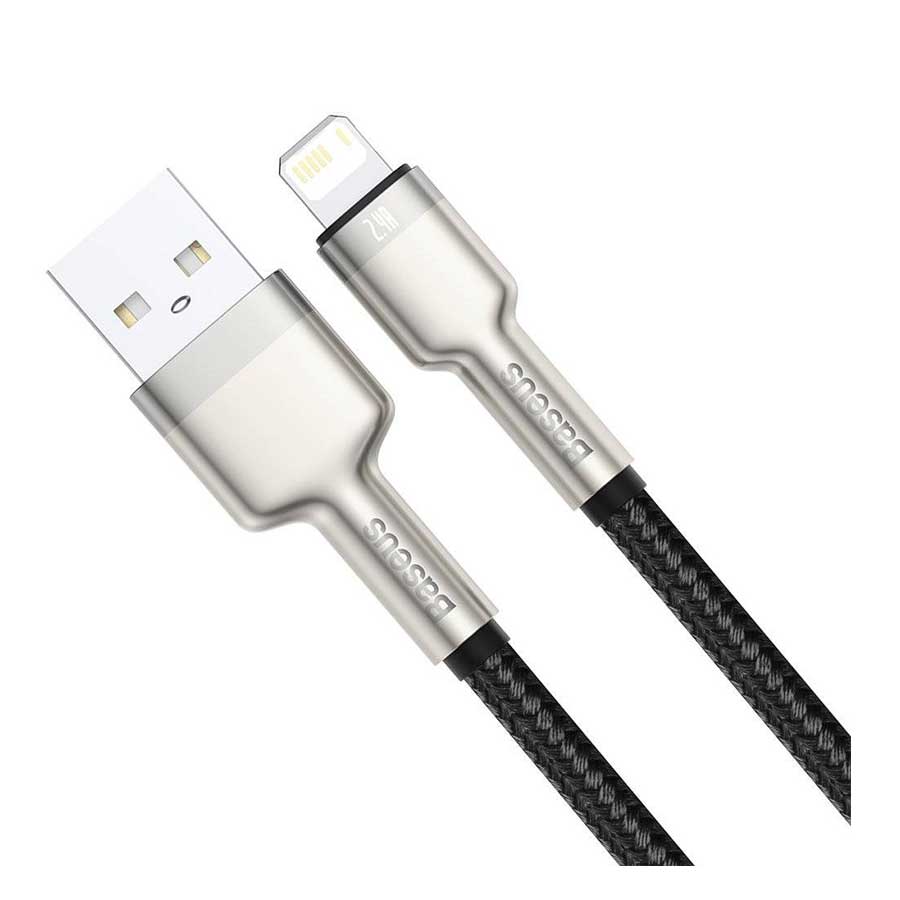 کابل تبدیل 0.25 متر USB به لایتنینگ باسئوس Cafule CALJK-01