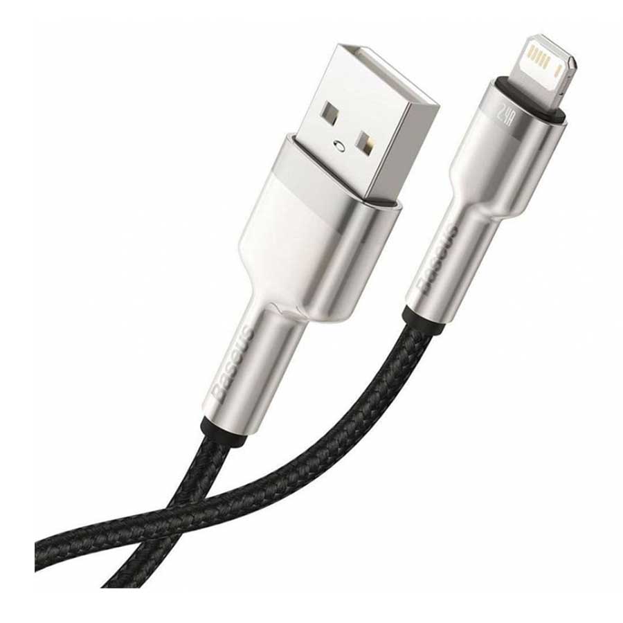 کابل 1 متری تبدیل USB به لایتنینگ باسئوس مدل Cafule CALJK-A01