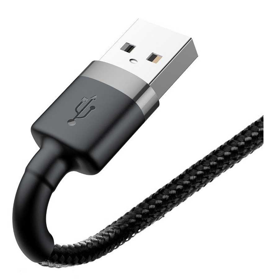 کابل تبدیل 1 متری USB به لایتنینگ باسئوس Cafule CALKLF-BG1