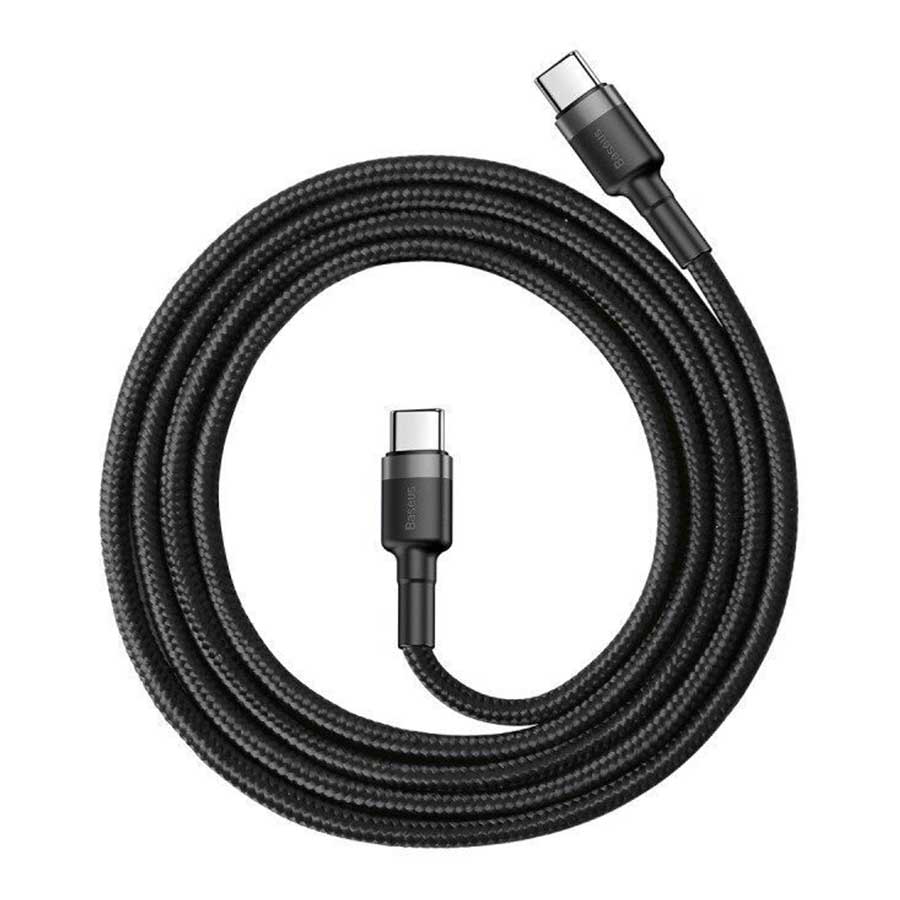 کابل تبدیل 2 متری USB-C به USB-C بیسوس مدل Cafule CATKLF-HG1