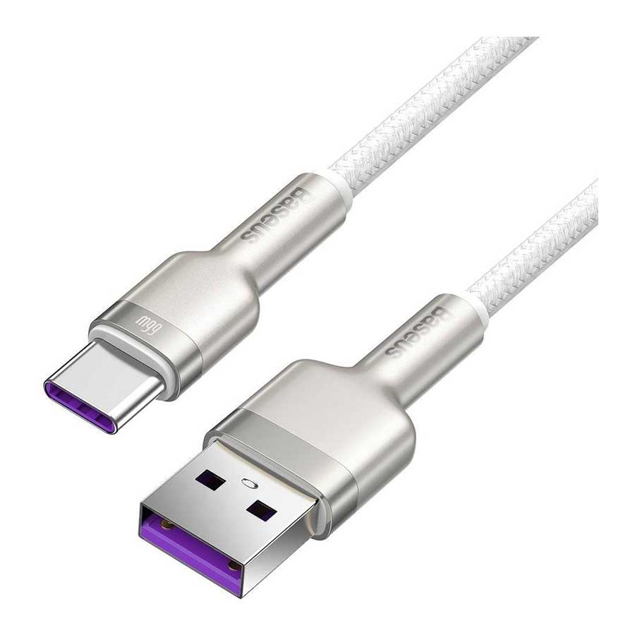 کابل تبدیل 1 متری USB به USB-C بیسوس مدل Cafule CAKF000102