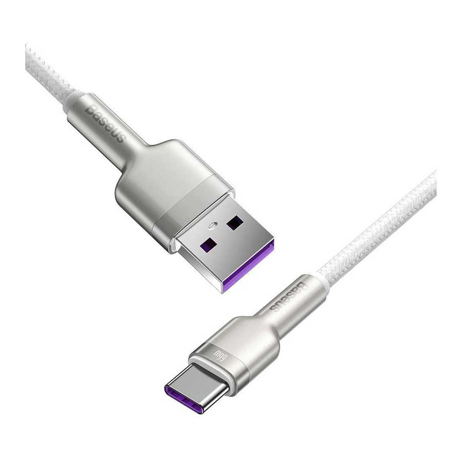 کابل تبدیل 1 متری USB به USB-C بیسوس مدل Cafule CAKF000102