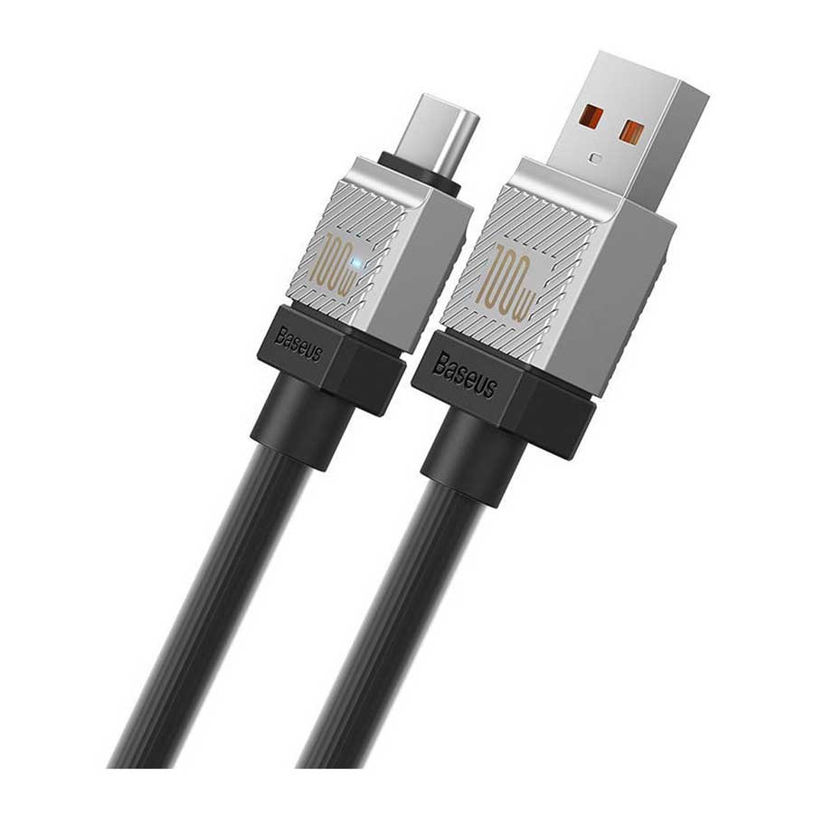 کابل تبدیل 2 متری USB به USB-C بیسوس مدل CoolPlay CAKW000701