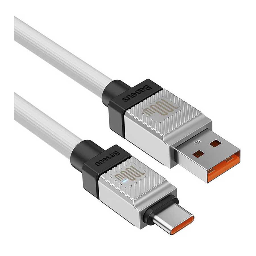 کابل تبدیل 2 متری USB به USB-C بیسوس مدل CoolPlay CAKW000701