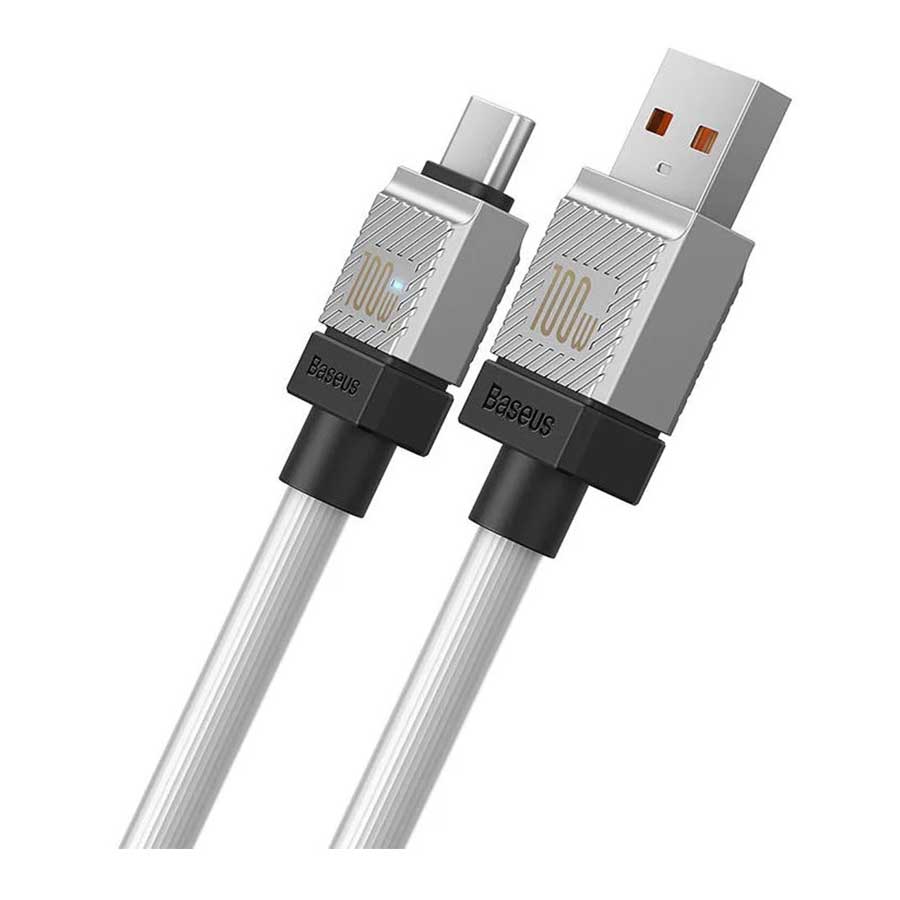 کابل تبدیل 2 متری USB به USB-C بیسوس مدل CoolPlay CAKW000701