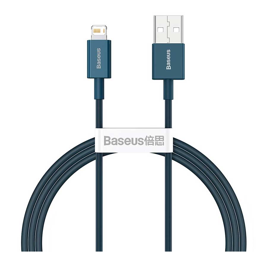 کابل 1 متری تبدیل USB به لایتنینگ بیسوس مدل Superior CALYS-A03