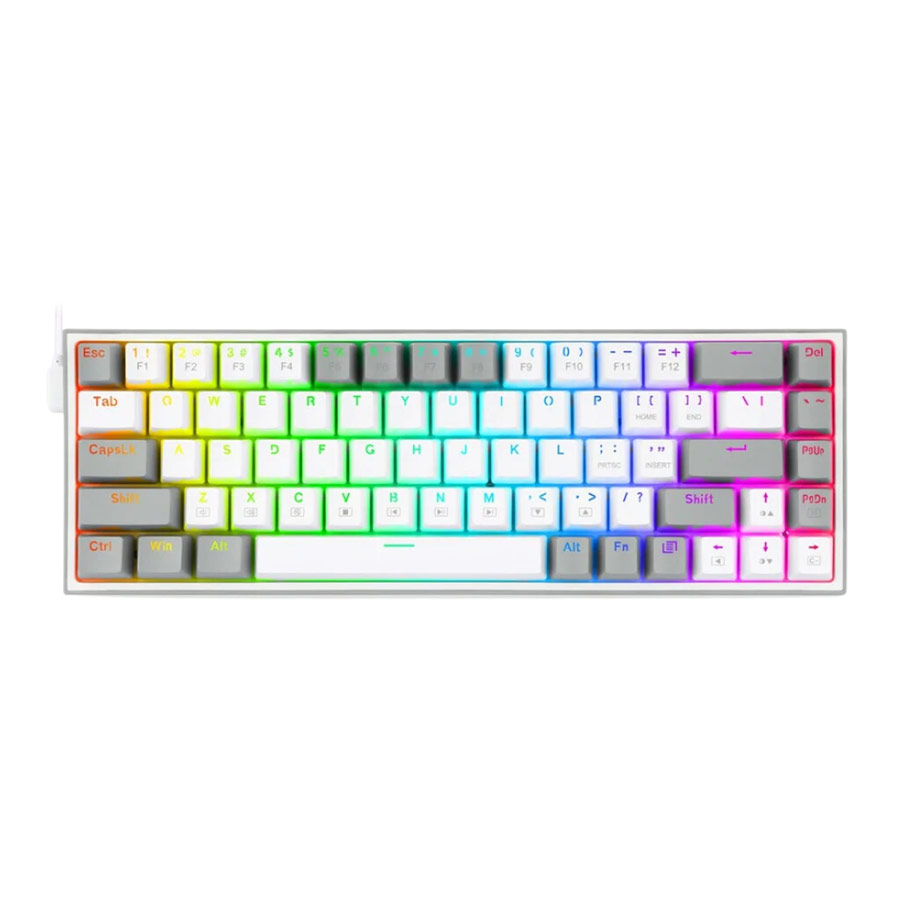 کیبورد گیمینگ باسیم ردراگون مدل CASTOR K631 RGB