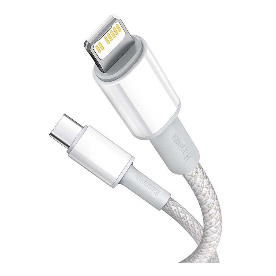 کابل تبدیل 1 متری USB-C به لایتنینگ باسئوس مدل CATLGD-02