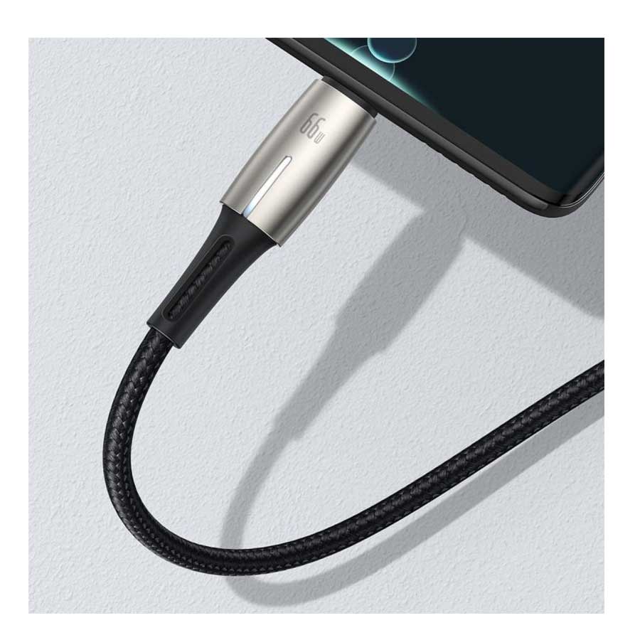 کابل تبدیل 2 متری USB به USB-C باسئوس مدل CATSD-N01