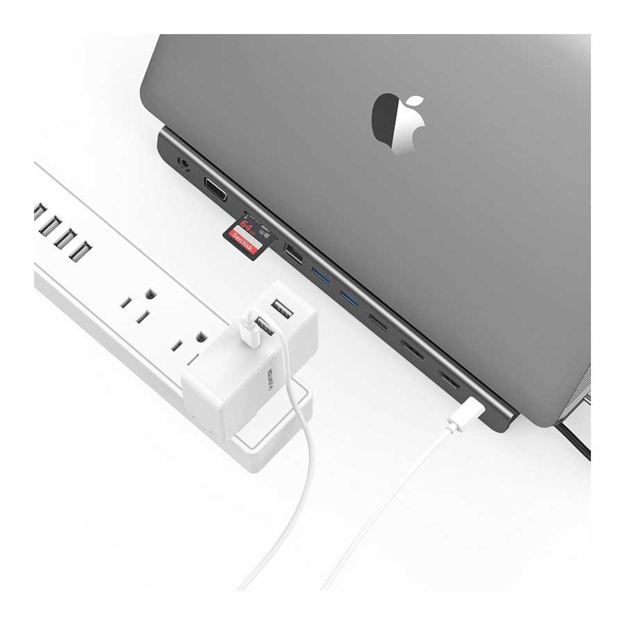 هاب USB-C یازده پورت لنشن مدل CB-C95