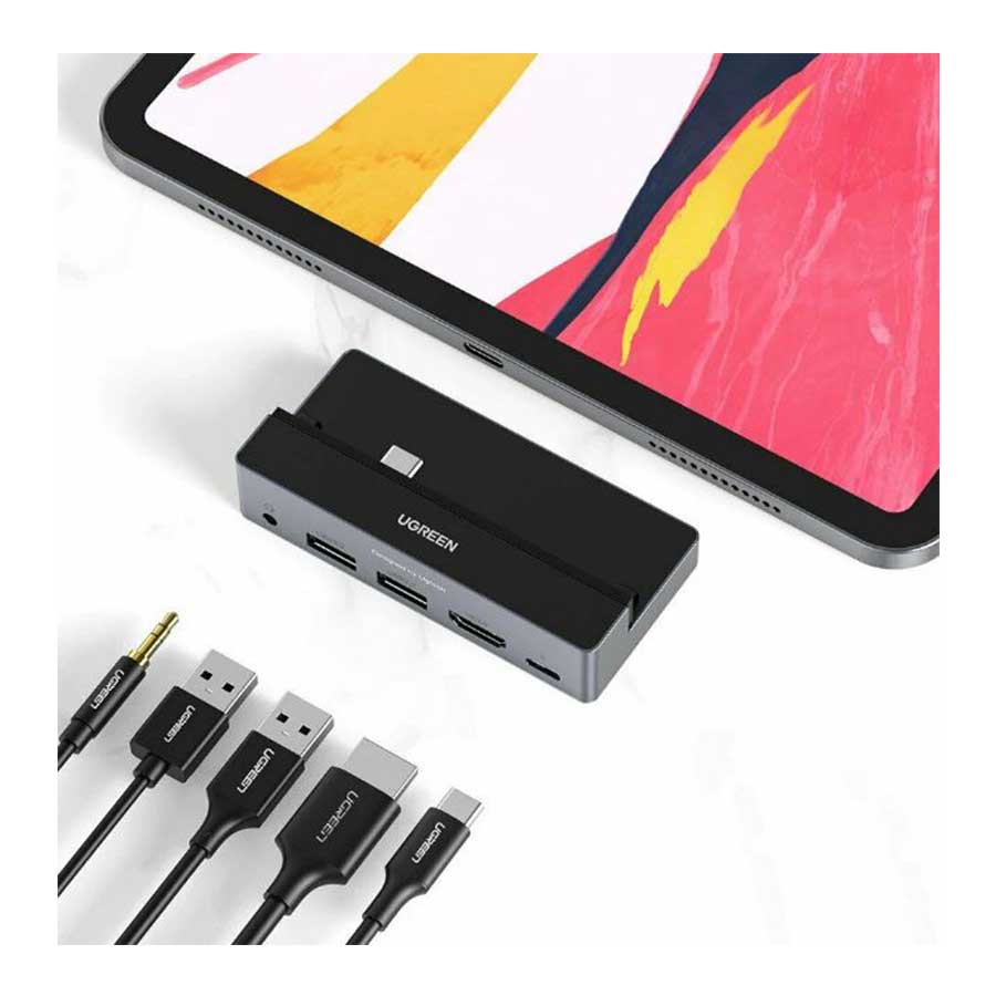 هاب USB-C پنج پورت یوگرین مدل CM317