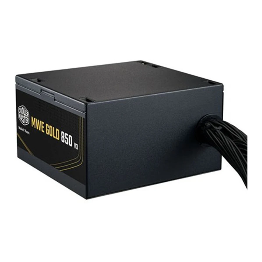 Cooler Master MWE GOLD V3 پاور کامپیوتر 850 وات کولرمستر