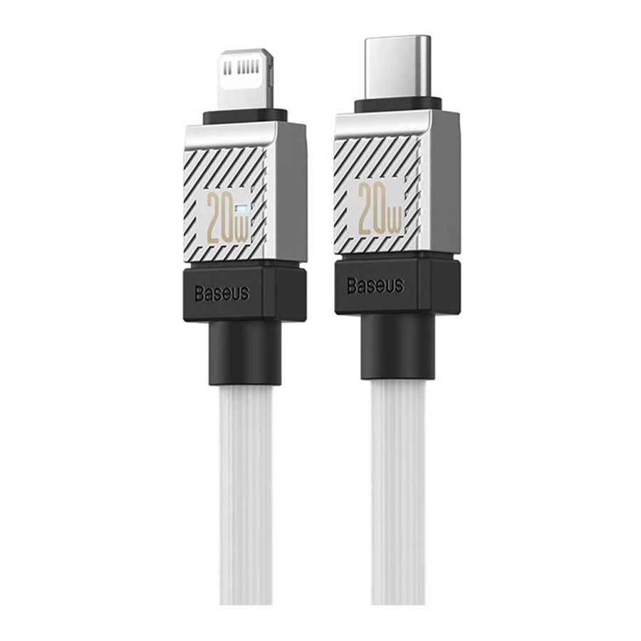 کابل تبدیل 1 متری USB-C به لایتنینگ بیسوس مدل CoolPlay CAKW000001