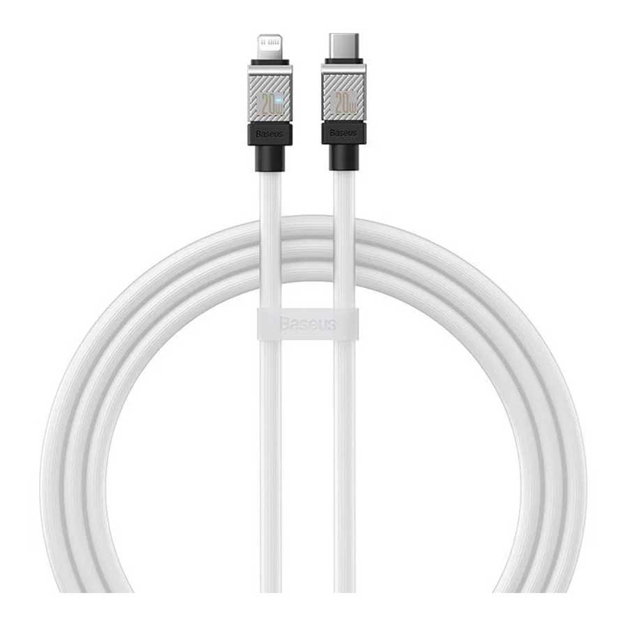 کابل تبدیل 1 متری USB-C به لایتنینگ بیسوس مدل CoolPlay CAKW000001