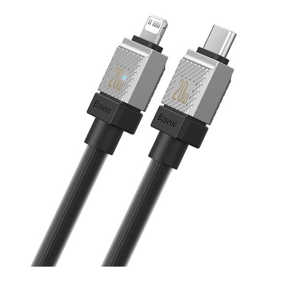 کابل تبدیل 1 متری USB-C به لایتنینگ بیسوس مدل CoolPlay CAKW000001