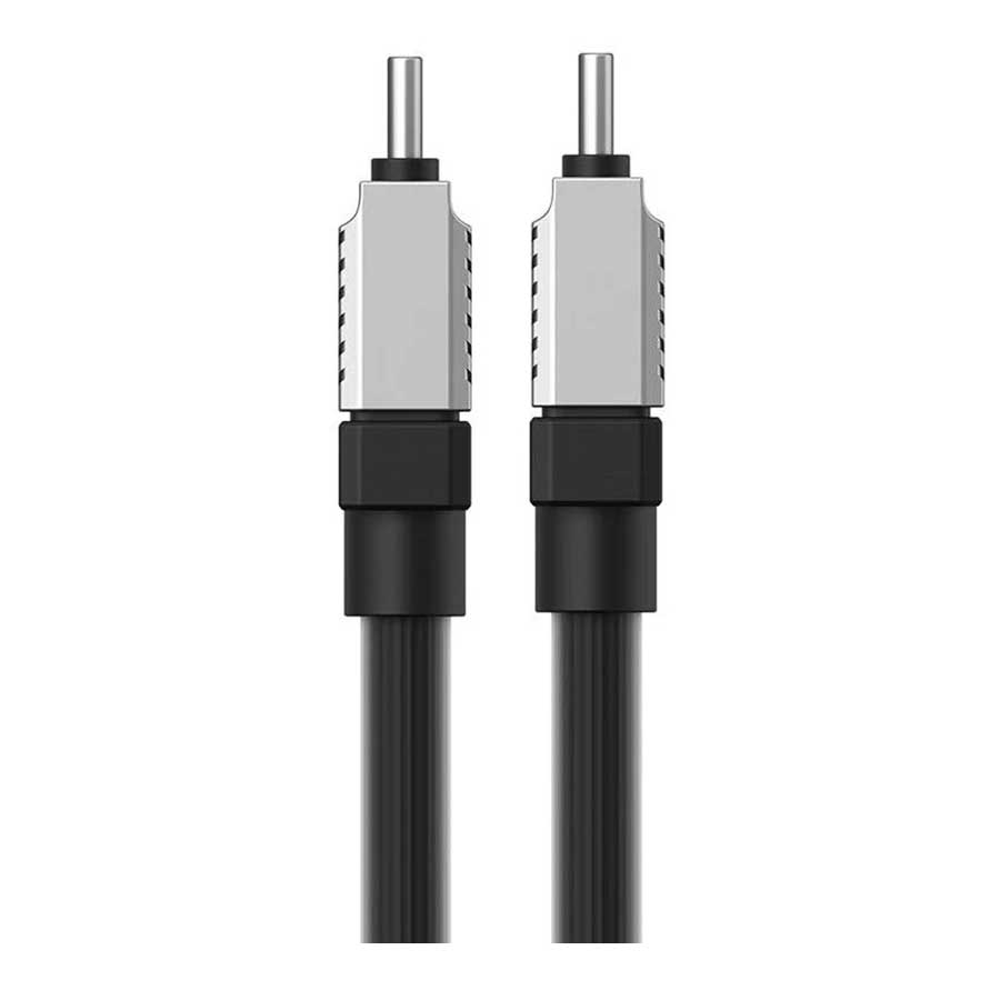 کابل تبدیل 2 متری USB-C به USB-C بیسوس مدل CoolPlay CAKW000301