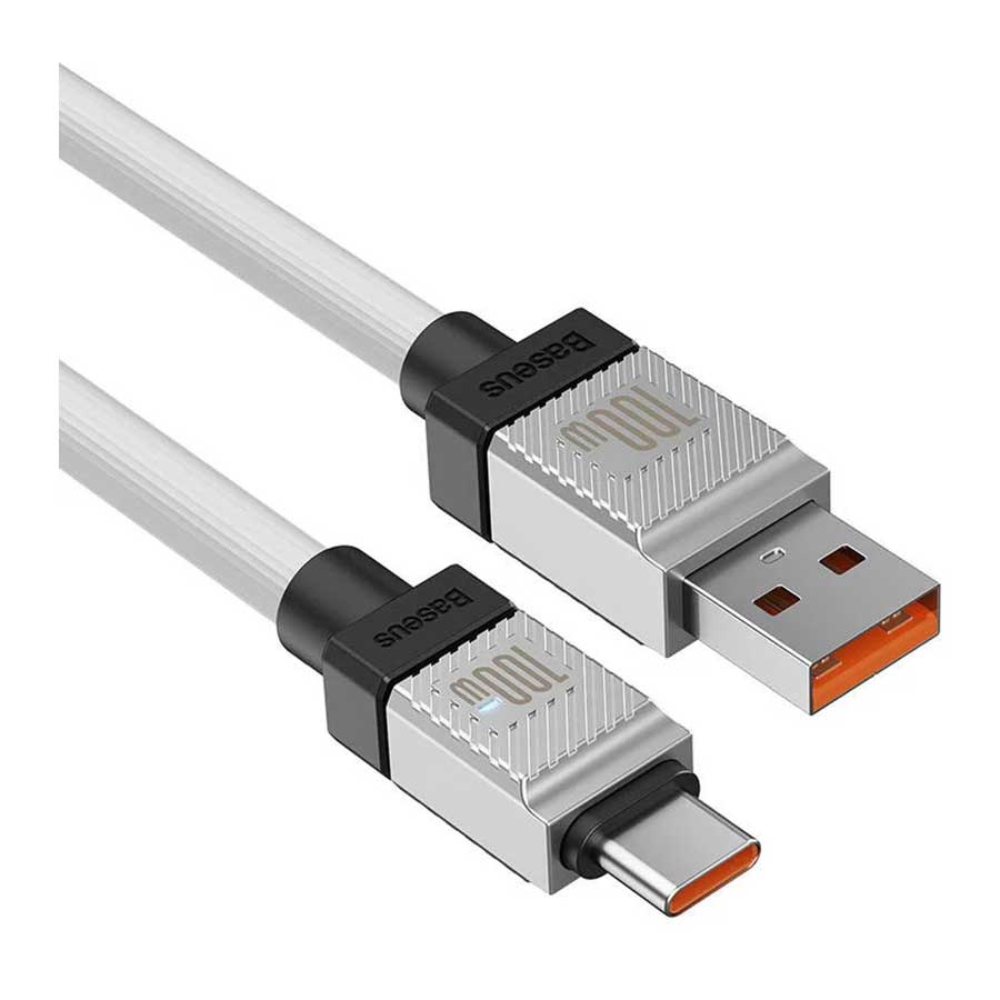 کابل تبدیل 1 متری USB-C به لایتنینگ بیسوس مدل CoolPlay CAKW000601