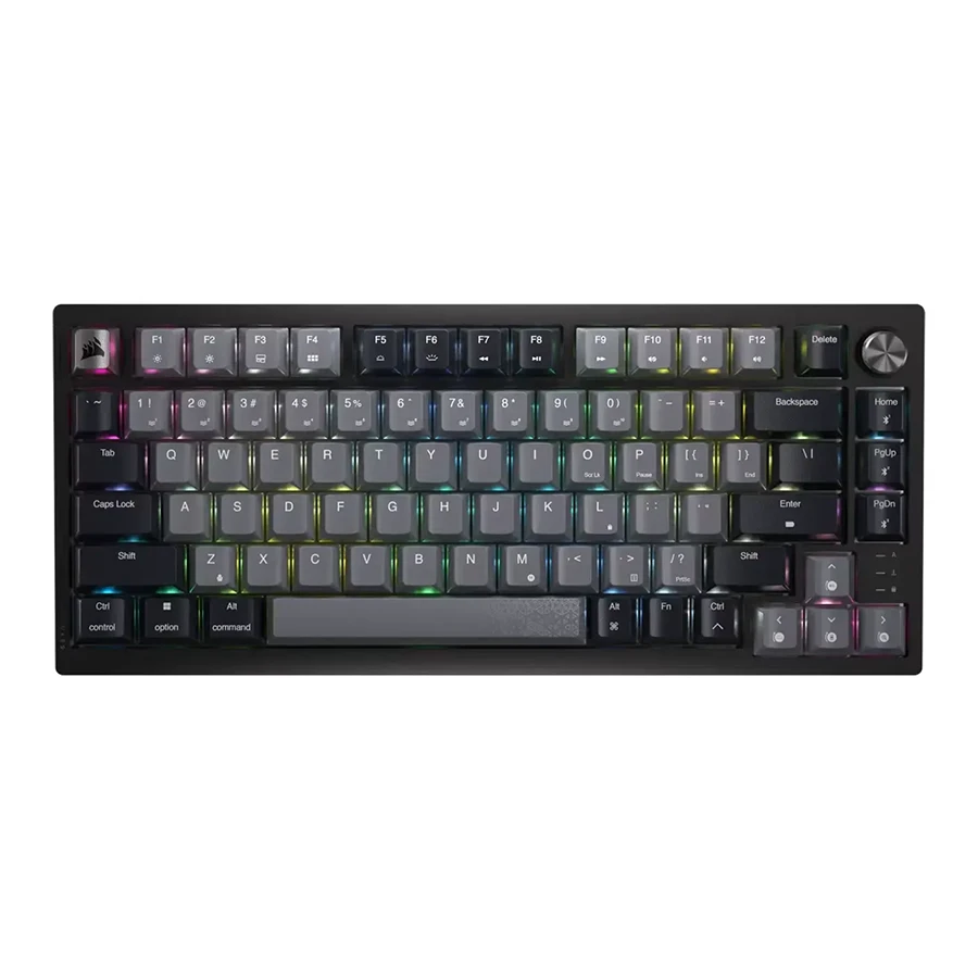 Corsair K65 PLUS 75-Percentage RGB Mechanical Wireless Gaming Keyboard کیبورد گیمینگ بیسیم کورسیر