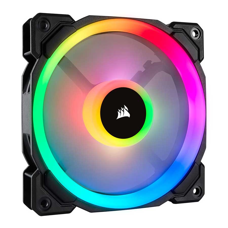 فن خنک کننده کیس کامپیوتر کورسیر مدل LL120 RGB 3-in-1