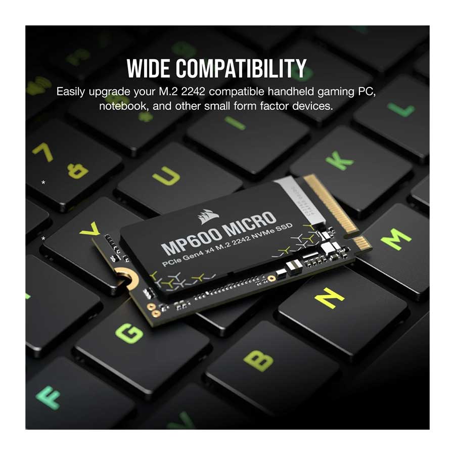 اس اس دی کورسیر مدل MP600 MICRO PCIe NVMe M.2 2242