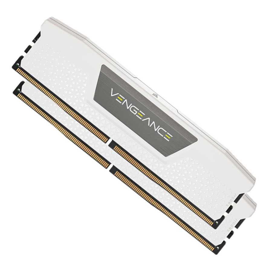 Corsair VENGEANCE 64GB Dual 6000MHz CL40 DDR5 White Desktop RAM رم کورسیر