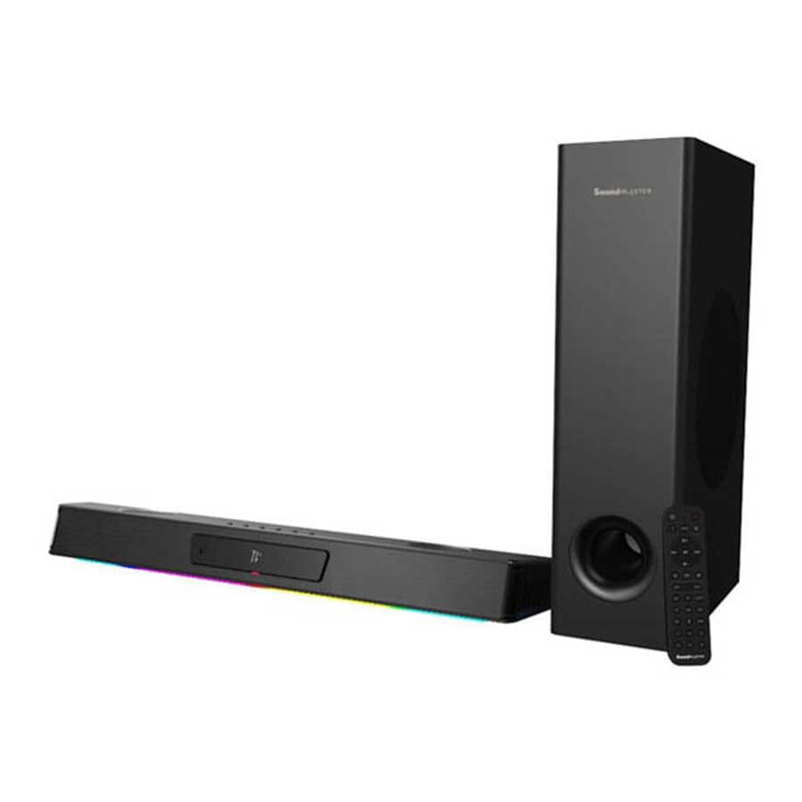 ساندبار بلوتوث 2.1 کریتیو مدل Sound Blaster Katana V2X