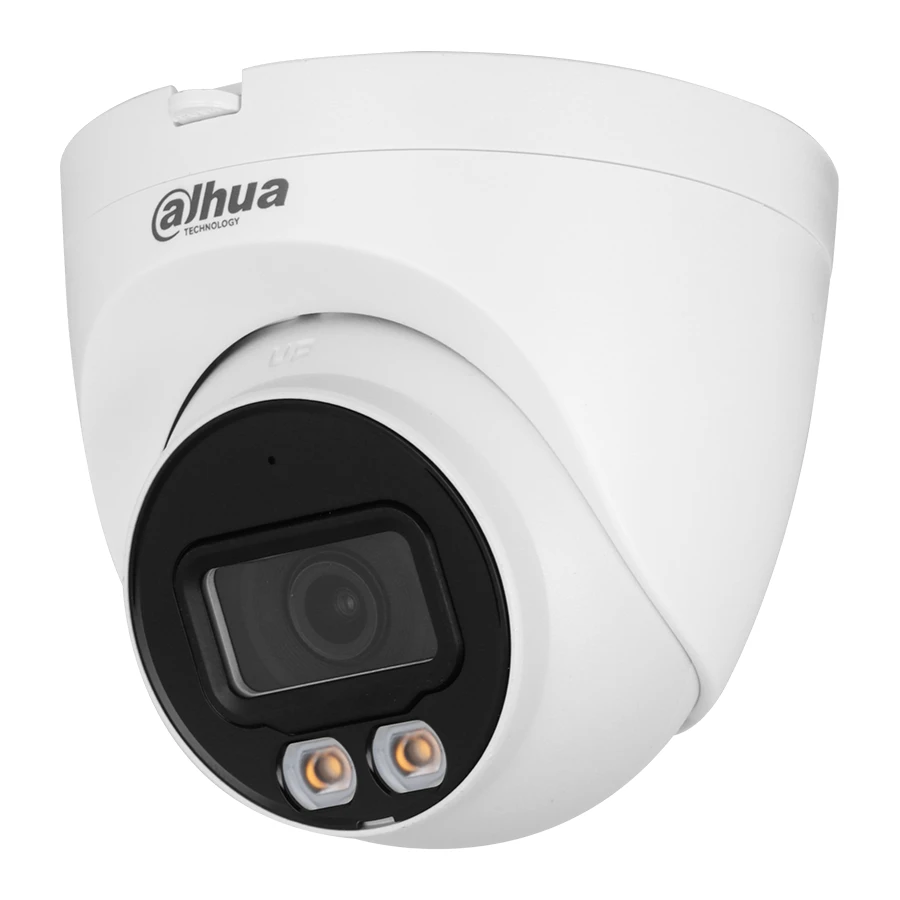 Dahua IPC-HDW2249TP-S-LED 2MP Full-color Fixed-focal Eyeball Wizsense Dome Network Camera دوربین دام 2 مگاپیکسل داهوا