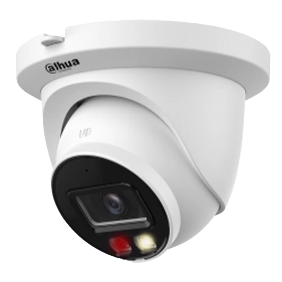 Dahua IPC-HDW2849TM-S-IL 8MP Smart Dual Light Fixed-focal Eyeball WizSense Dome Network Camera دوربین دام 8 مگاپیکسل داهوا