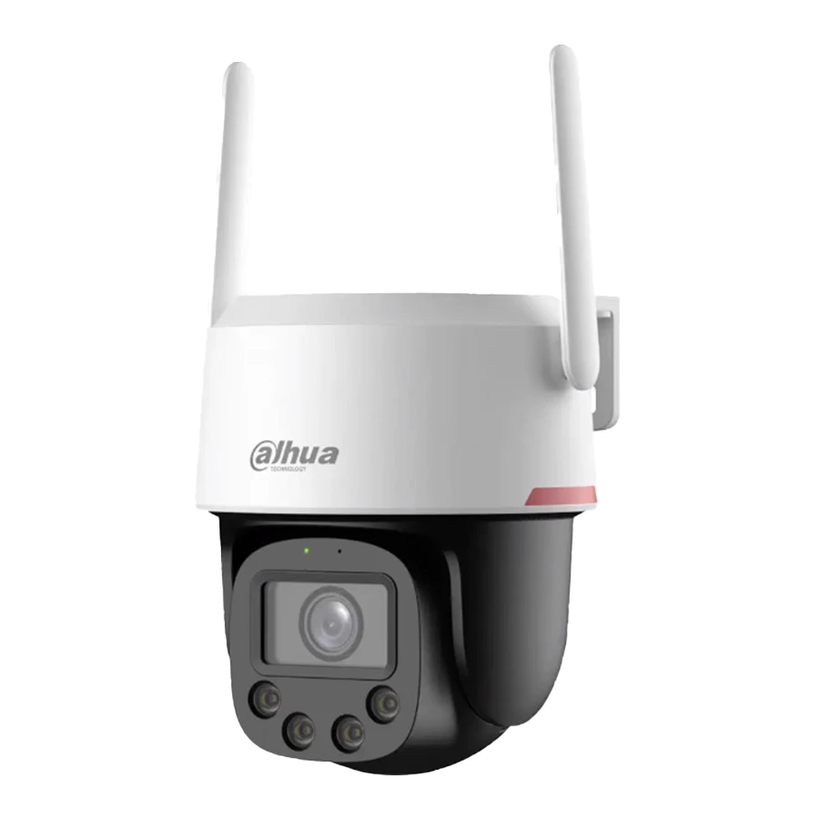 Dahua P4F-PV-4G 4MP Outdoor Wizcolor Fixed-focal 4G Pan and Tilt Speed Dome Network Camera دوربین اسپید دام 4 مگاپیکسل داهوا