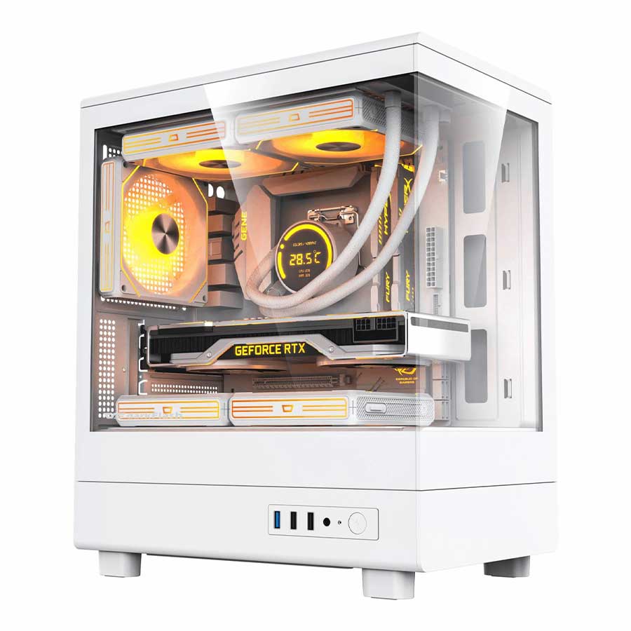 کیس کامپیوتر دارک فلش مدل DB330M M-ATX White