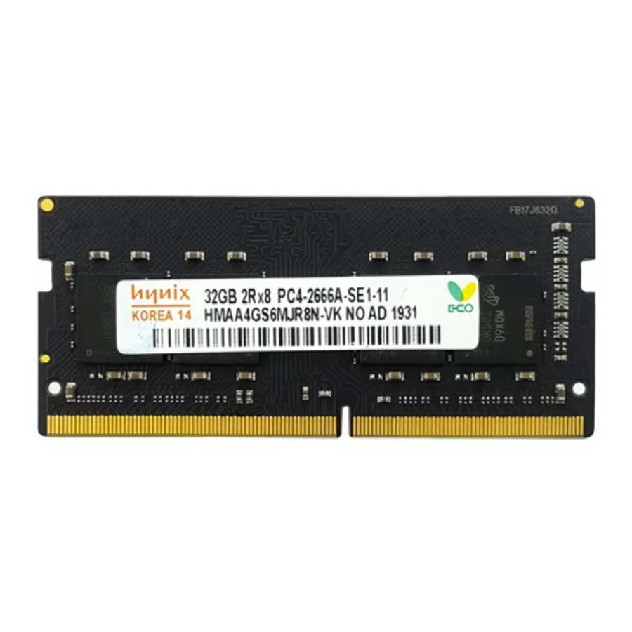 رم لپ تاپ هاینیکس مدل DDR4 32GB 2666mhz 1.2V