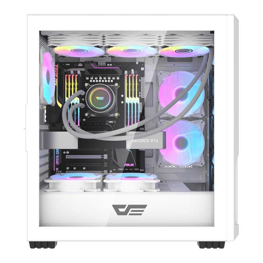 کیس کامپیوتر دارک فلش مدل DF2100 ATX White