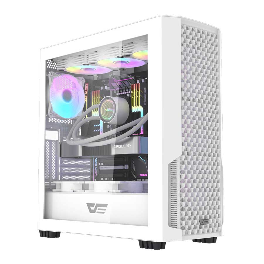 کیس کامپیوتر دارک فلش مدل DF2100 ATX White