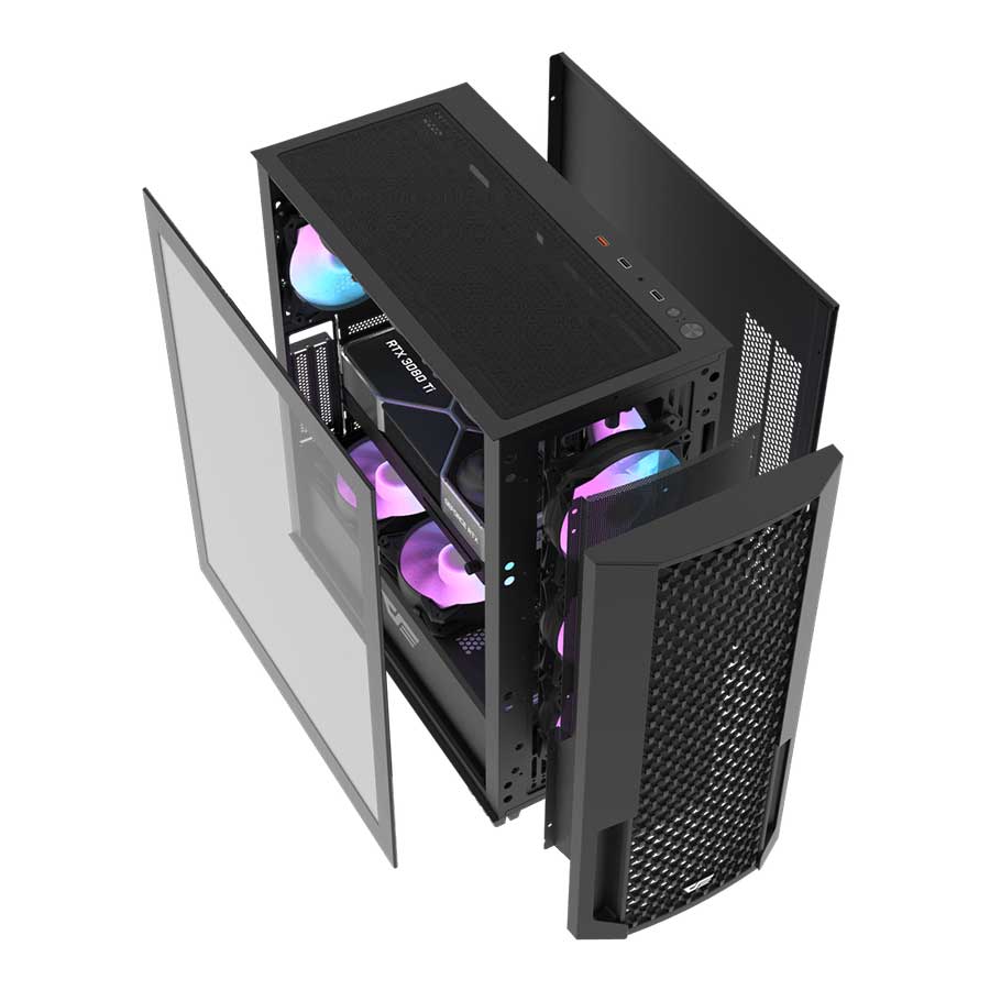 کیس کامپیوتر دارک فلش مدل DF2100 ATX