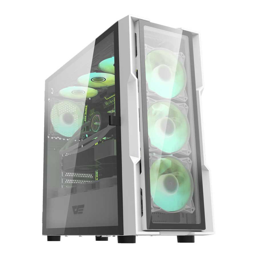 کیس کامپیوتر دارک فلش مدل DK431 Glass E-ATX White