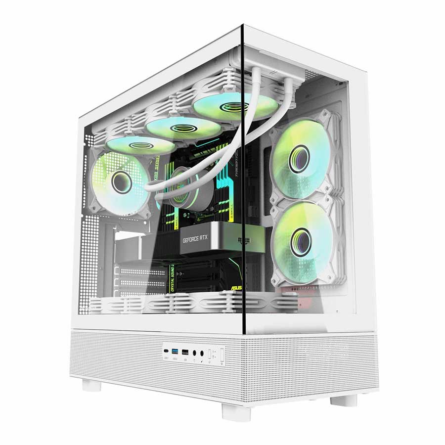 کیس کامپیوتر دارک فلش مدل DPX90 ATX White