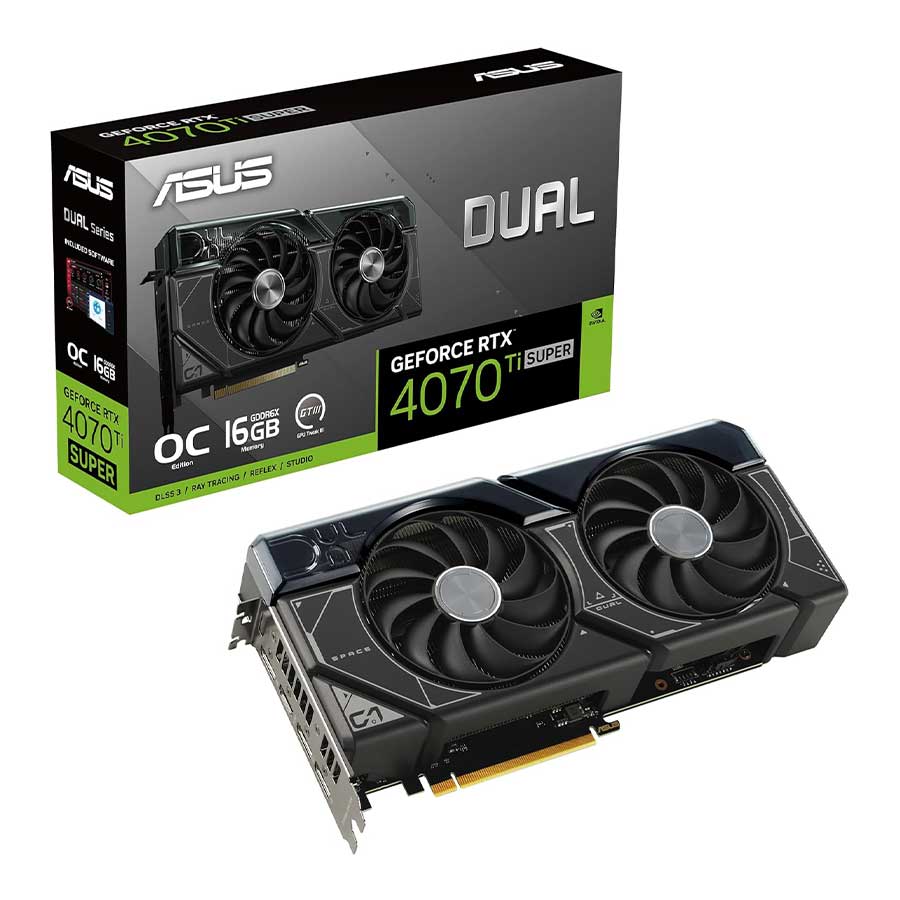 کارت گرافیک ایسوس مدل DUAL-RTX4070TIS-O16G