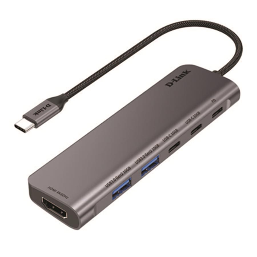 هاب USB-C شش پورت دی لینک مدل DUB-C106